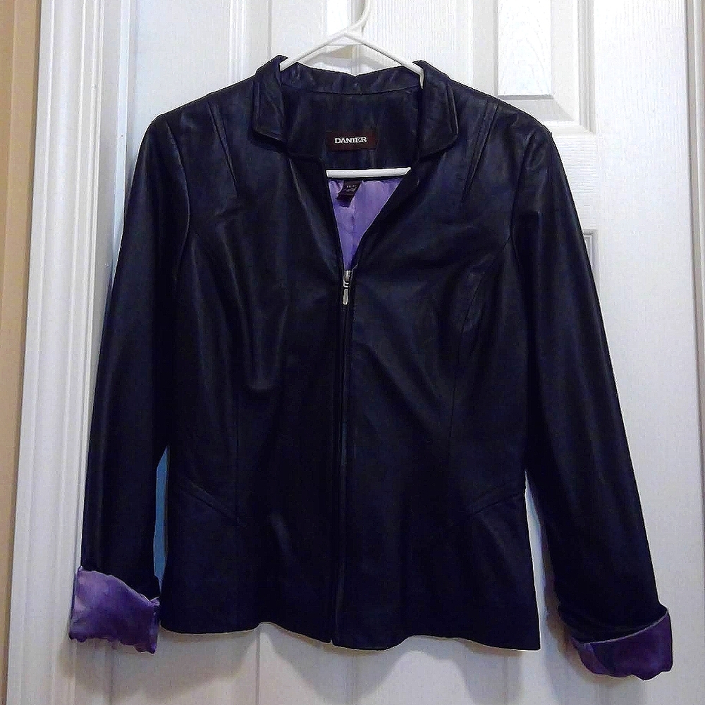 Leather jacket